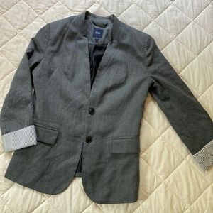 Gap 3/4 Sleeve Wool Blazer